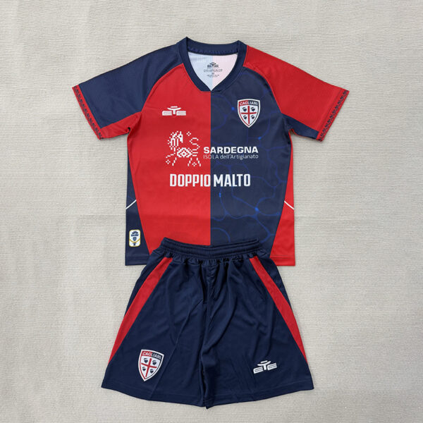 25/26 Cagliari Home Kids Set