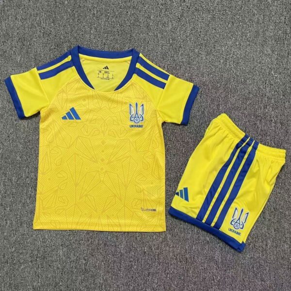 2026 Ukraine World Cup Home Kids Set