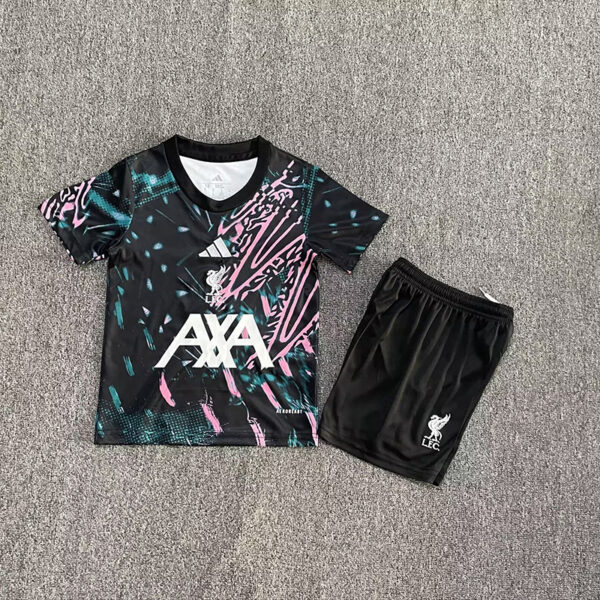 2026 Liverpool Pre-Match Kit Kids Set