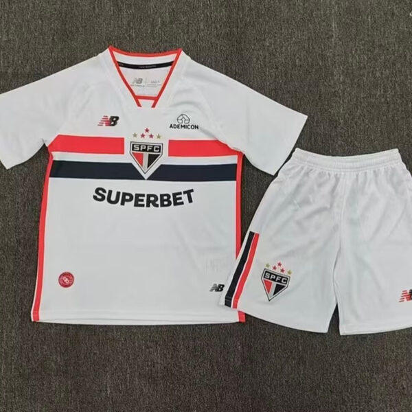 26/27 São Paulo Home Kids Set