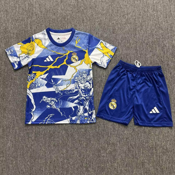25/26 Real Madrid Blue Special Edition Kids Set