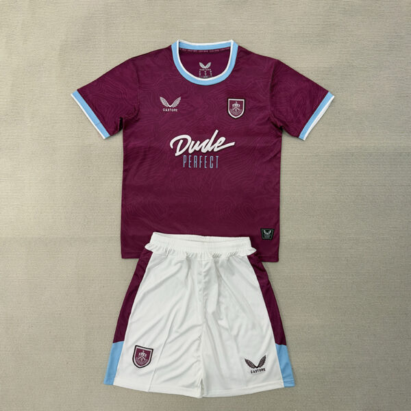 25/26 Burnley Home Kids Set