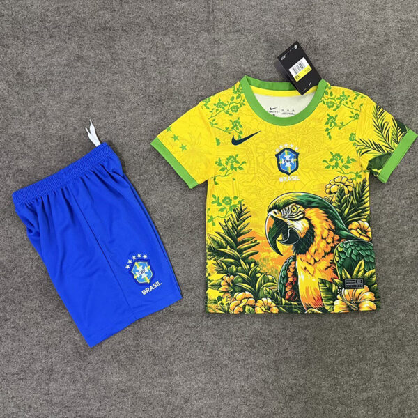 2026 Brazil Parrot Special Edition Yellow Kids Set