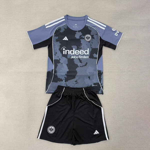 25/26 Frankfurt Second Away Kids Set