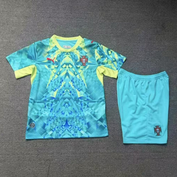 26/27 Portugal Blue Goalkeeper Kids Set