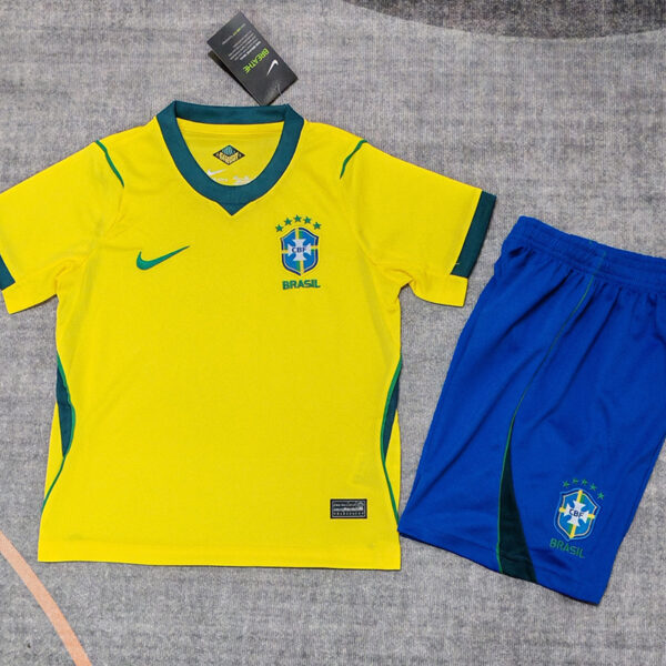 2026 Brazil World Cup Home Kids Set