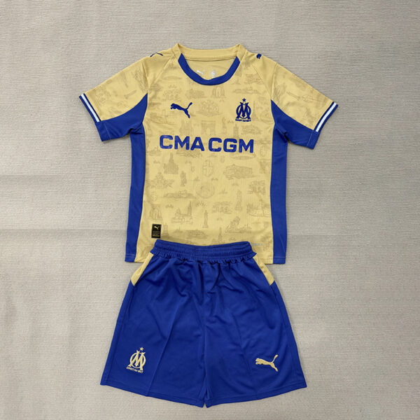 25/26 Marseille Fourth Jersey Kids Set