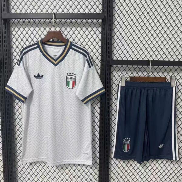 2026 Italy World Cup Away Kids Set