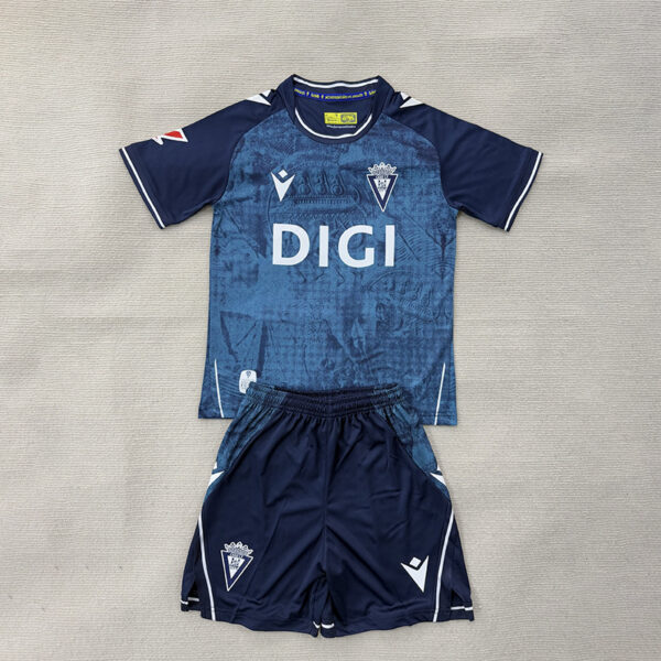25/26 Cádiz Second Away Kids Set (with La Liga armband)