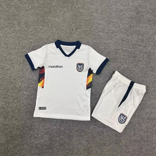 2026 Ecuador World Cup Second Away Kids Set