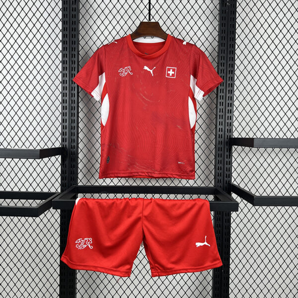 2026 Switzerland World Cup Home Kids Set
