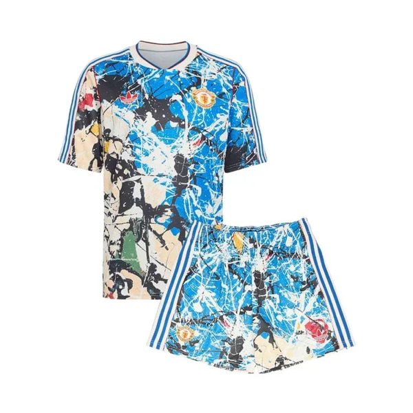 Kids' version 26/27 Manchester United Stone Roses Special Edition Jersey