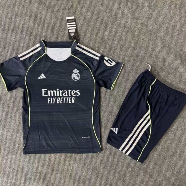 Real Madrid 25/26 Season Away Children's Kit