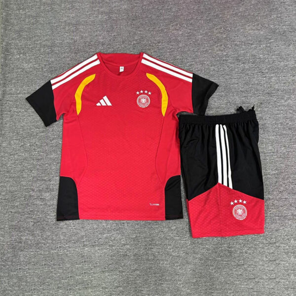 2026 Germany Red Short-Sleeve Training Suit