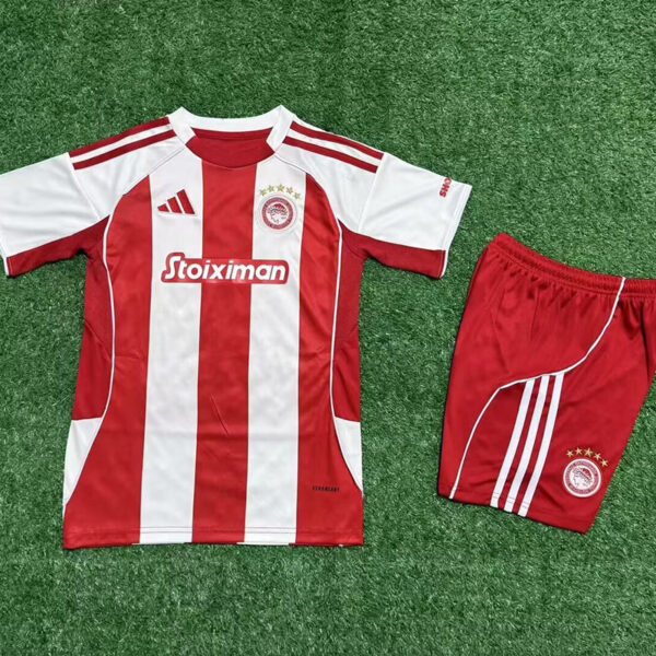 25/26 Olympiacos Home Kids Set