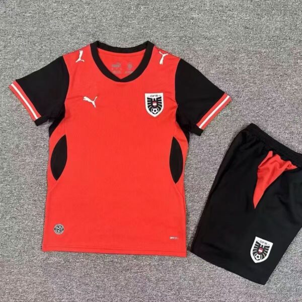 2026 Austria World Cup Home Kids Set