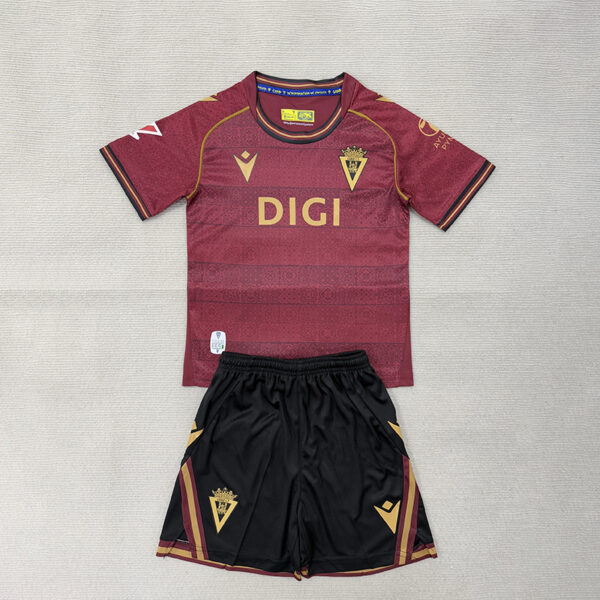 25/26 Cádiz Away Kids Set (with La Liga armband)