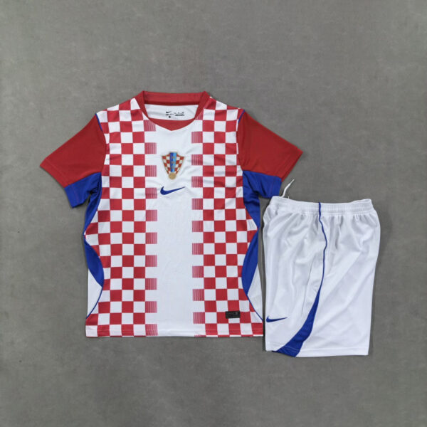 2026 Croatia World Cup Home Kids Set