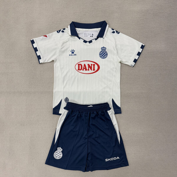 25/26 Espanyol Away Kids Set