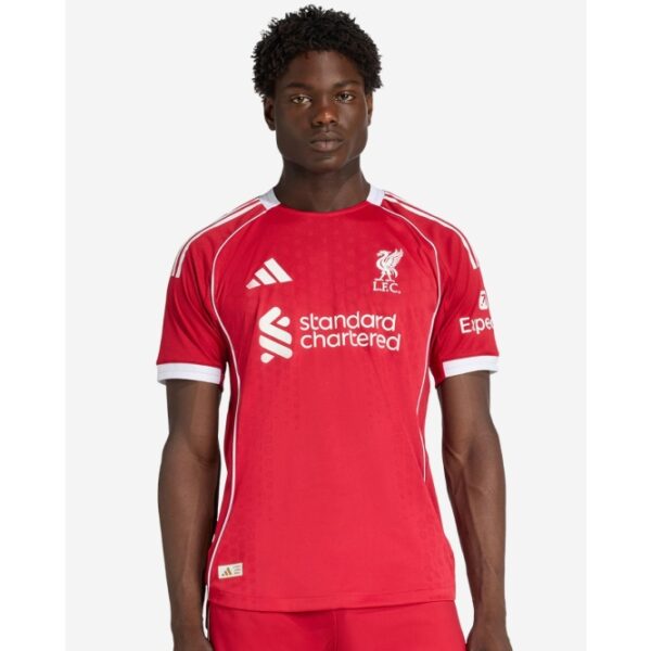 LFC adidas Mens 25/26 Authentic Home Jersey